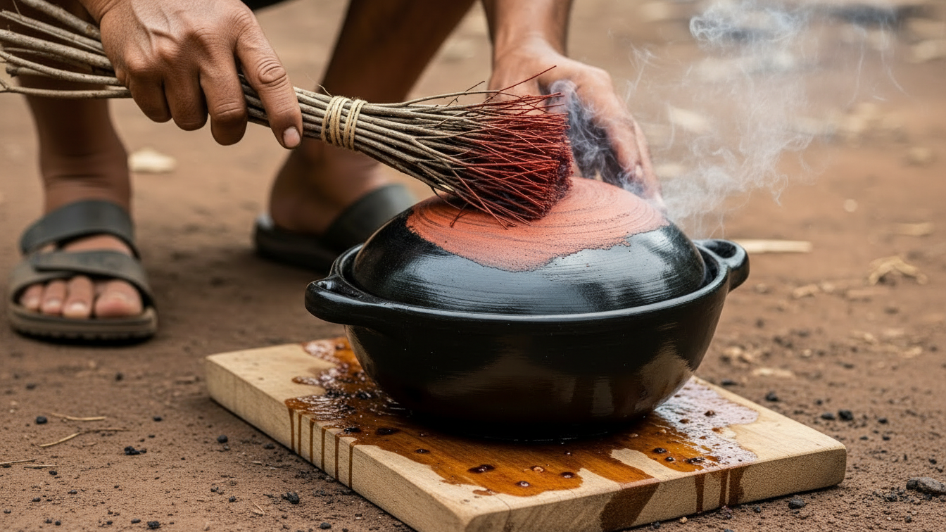 cura da panela de barro capixaba