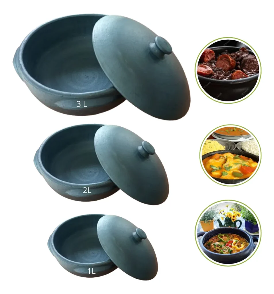 kit panelas de barro